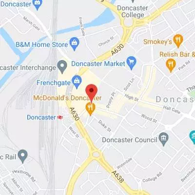 Doncaster Dental map