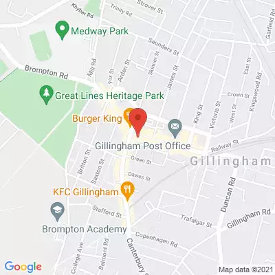 Gillingham Dental map