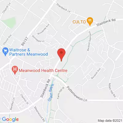 Stainbeck Dental map