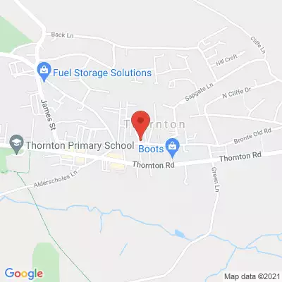 Thornton Dental map