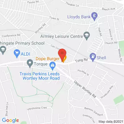 Whingate Dental map