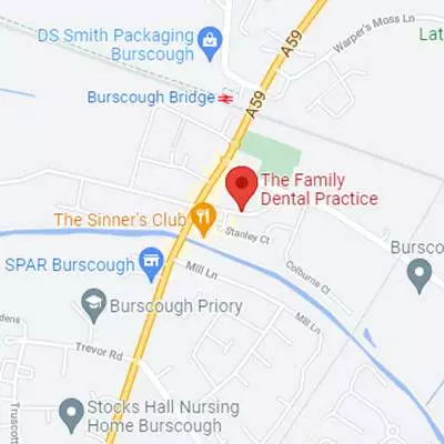 Burscough map